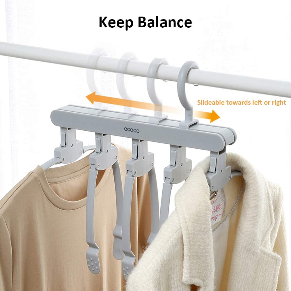NNEDSZ Magic Hanger Space Saving Multifunctional Clothes Coat Hanger Dryer Laundry Drying Rack Airer Clothes Horse Grey-0