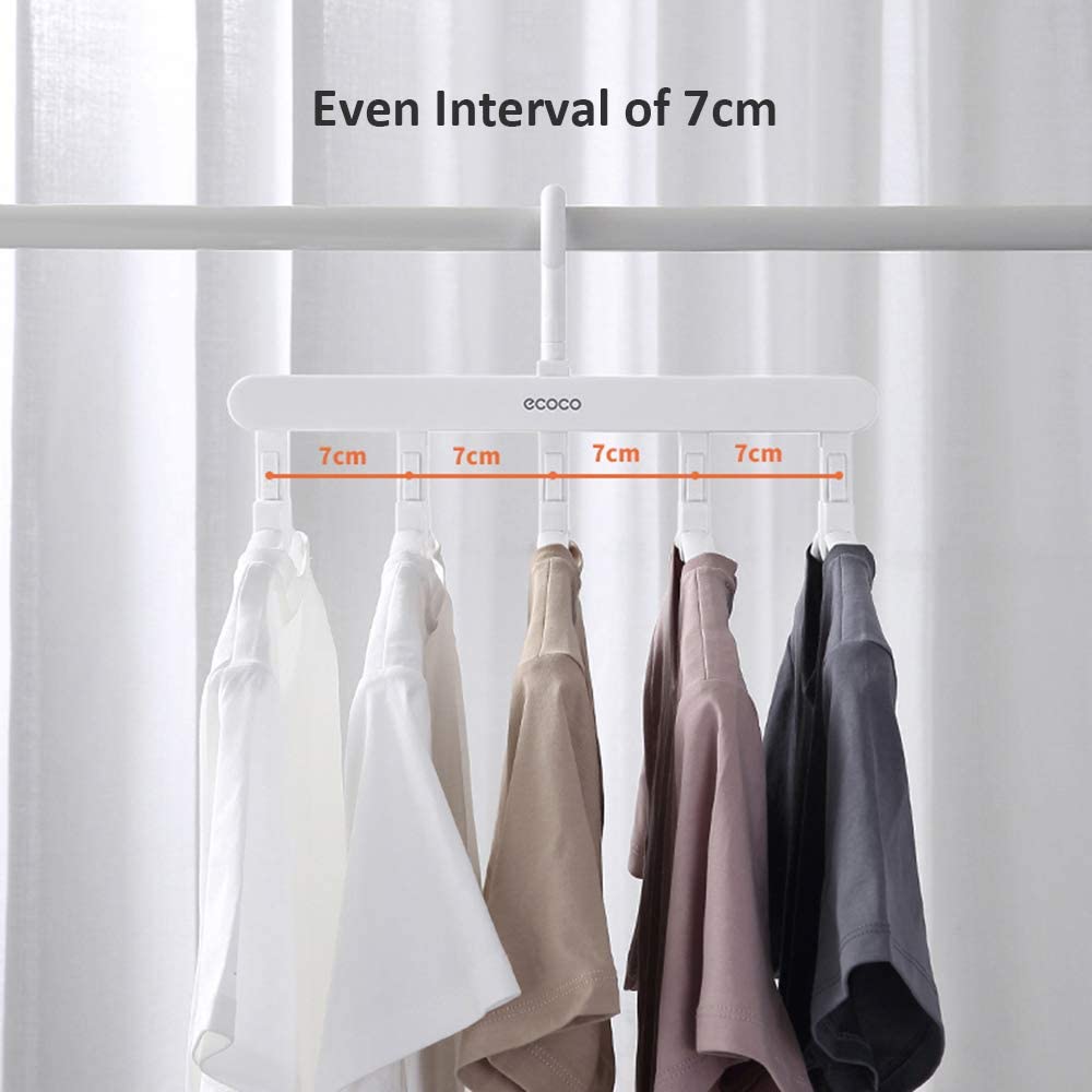 NNEDSZ Magic Hanger Space Saving Multifunctional Clothes Coat Hanger Dryer Laundry Drying Rack Airer Clothes Horse Grey-1