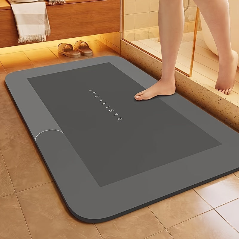 Ultra-Absorbent Quick Dry Diatomaceous Bath Mat-0